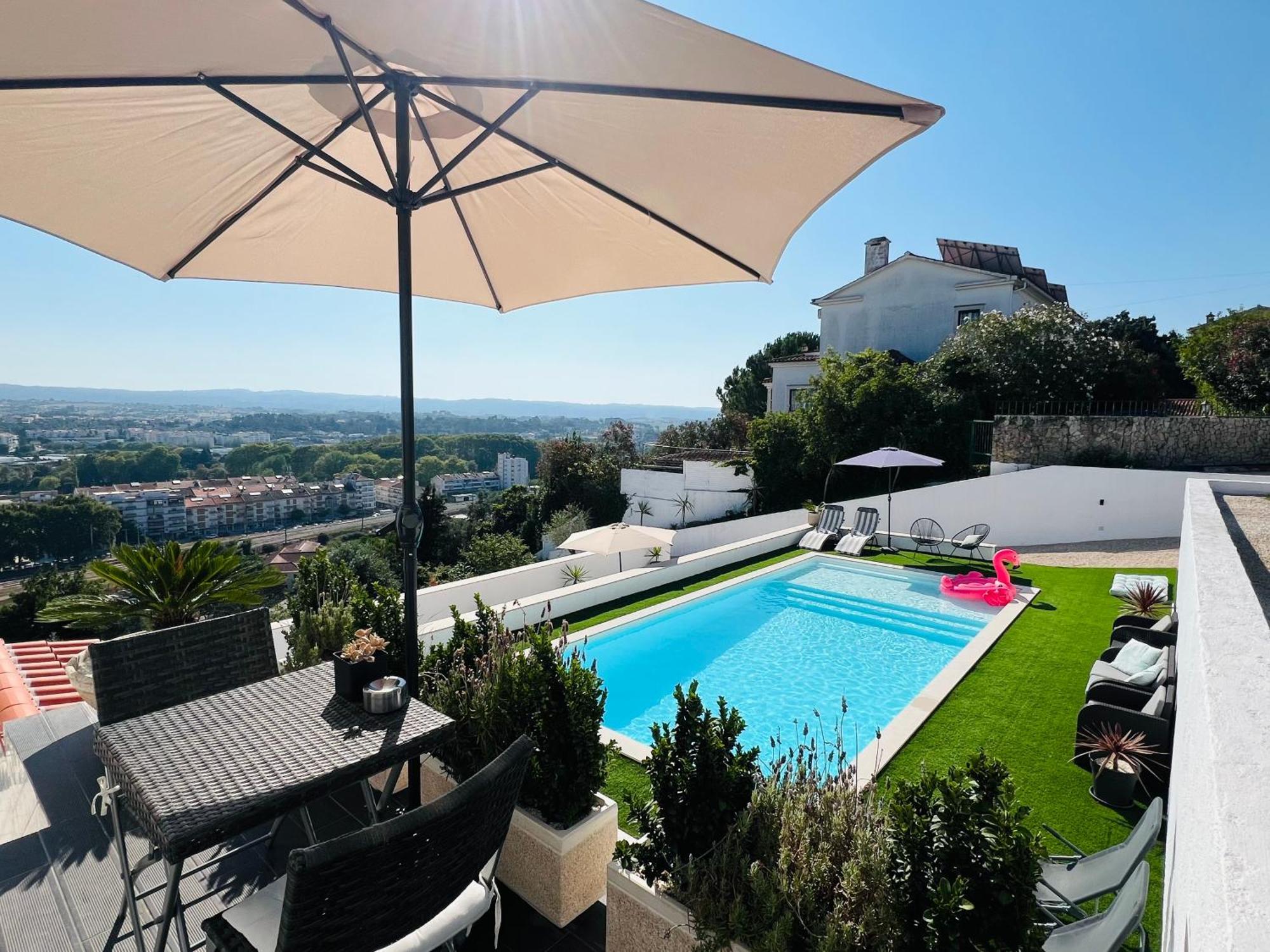 Vila Pombal Tomar Apartments - Pool & City Views Buitenkant foto